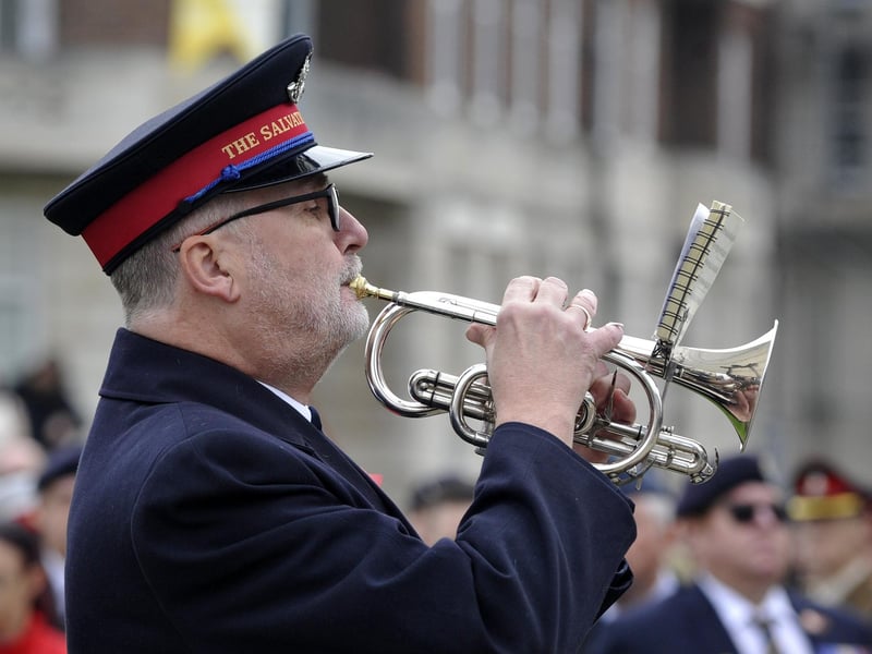 Eastbourne Remembrance Sunday Service 2024 (Photo by Jon Rigby)