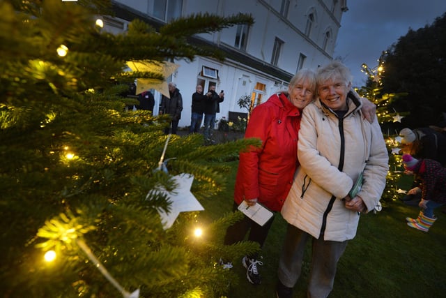 Lights of Love at St Michael's Hospice in St Leonards on December 10 2023.