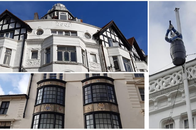 If you look up in Worthing town centre, you see some amazing architectural features and in many cases, it's a reminder of what was there before