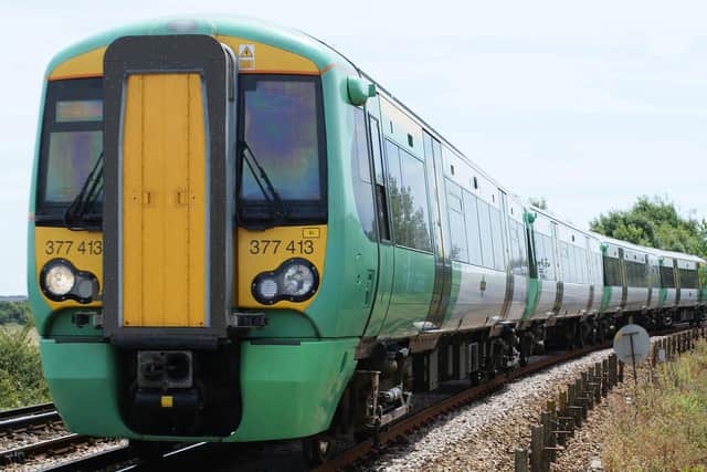 A fault with the signalling system between Eastbourne and Hastings has disrupted all Southern rail lines in the area. Picture courtesy of Govia Thameslink Railway