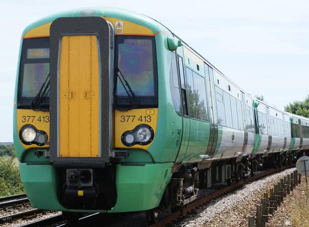 A fault with the signalling system between Eastbourne and Hastings has disrupted all Southern rail lines in the area. Picture courtesy of Govia Thameslink Railway