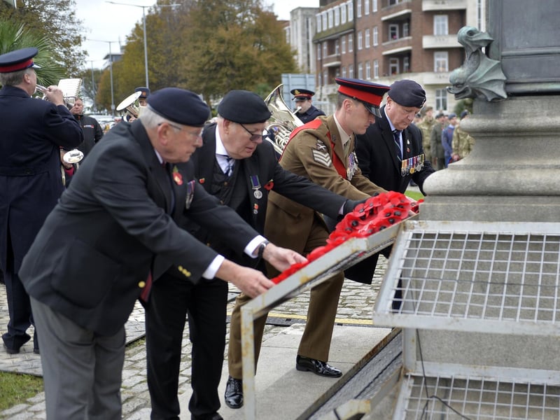 Eastbourne Remembrance Sunday Service (Photo by Jon Rigby)
