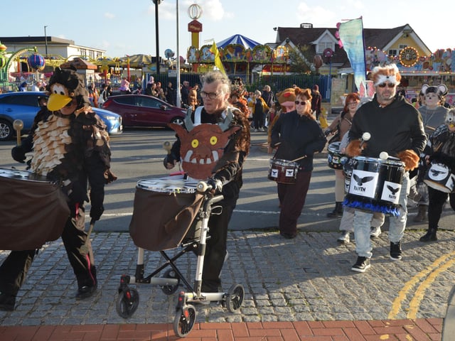Children's Day, part of Hastings Storytelling Festival, in Hastings Old Town on October 25. Pic Justin L.
