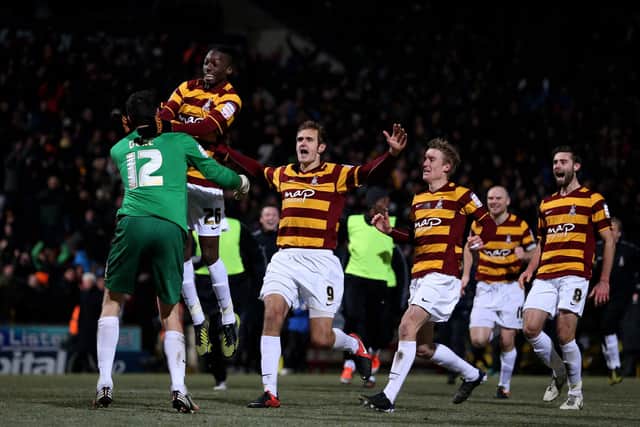 Phil Parkinson’s Bradford City had other ideas, holding the Premier League club to a 1-1 draw before dumping them out via a penalty shoot-out.