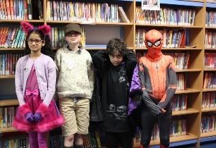 Some of the wonderful costumes for World Book Day at Chesswood Junior School