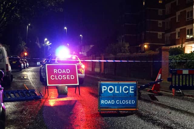 Sussex Police said they are appealing for witnesses after a collision in Upperton Road, Eastbourne, on Wednesday evening, July 26. Photo: Sussex News and Pictures