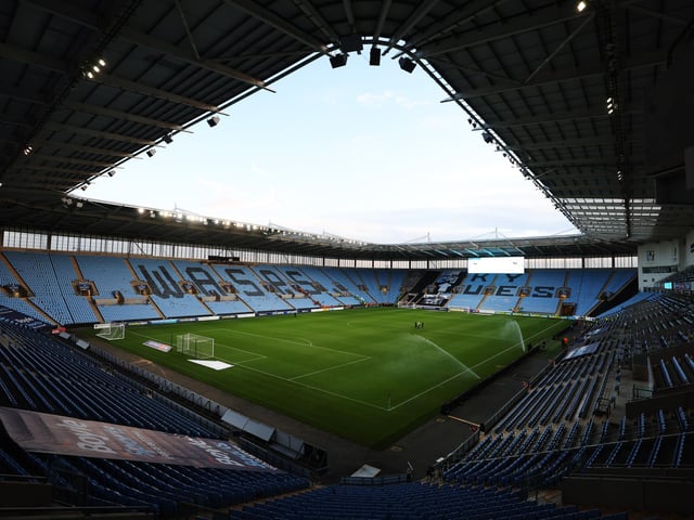The Coventry Building Society Arena, home to Coventry City, has 0.26 anti-social behavioural incidents per 100 attendants, on average. The Coventry Building Society Arena has an average of 445,786 annual attendants and 1,153 yearly incidents