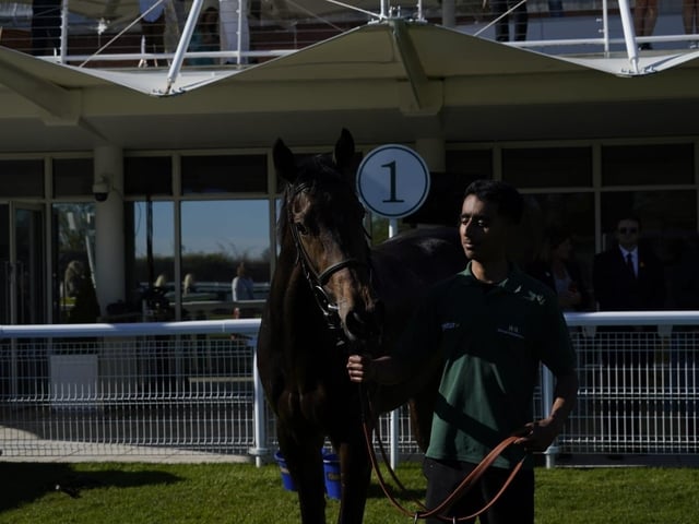 The sun came out for Goodwood Racecourse's first Saturday fixture of 2024