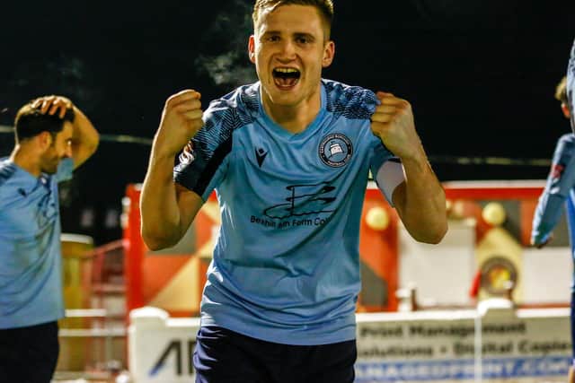 Celebrations for Borough at Ebbsfleet | Picture: Lydia Redman