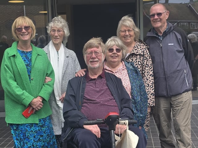 Relatives of Percy Booker, who purchased Rustington Hall in 1948 to serve as a ‘Home for Old People’.