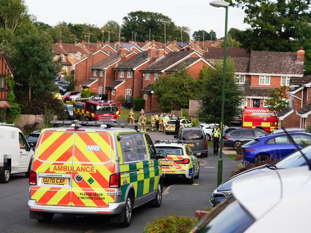 A building in Haywards Heath was evacuated last night (Monday, August 7) following a suspected ‘hazardous materials incident’.