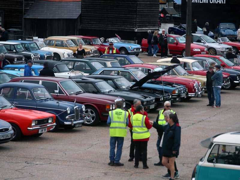 Hastings Week 2025. Classic Car Show 11/10/. Pic by Roberts Photographic.
