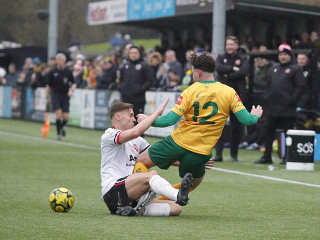 Promotion-chasing Horsham FC were held to a 1-1 draw at home by visiting Chatham Town