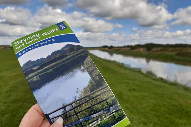 What a treat to find a glorious six-mile circular walk from Steyning that takes in the River Adur and the Downs Link, running along the disused railway line