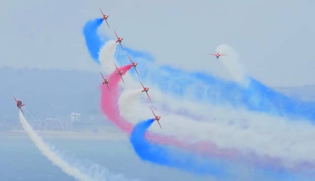 Red Arrows Eastbourne Airshow 2024