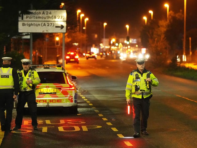 Dozens of vehicles have already been stopped as police launch a fresh crackdown on drink and drug drivers in Sussex. Roads policing officers are carrying out robust enforcement in December – with photos showing an operation on Broadwater Road in Worthing over the weekend.
