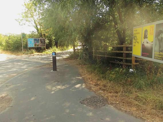 The A27 cycle path
