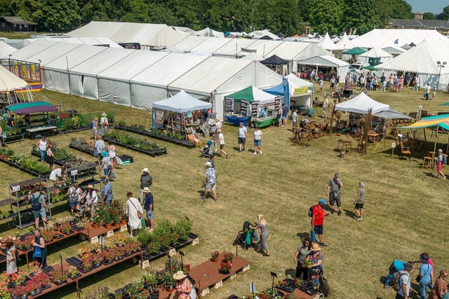 Images from the 2023 Stansted Garden Show