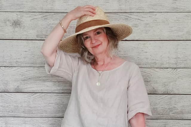 Haywards Heath fashion vlogger and skin cancer Annemarie Moore, 61, runs the YouTube channel @Myover50fashionlife. Photo: Cancer Research UK