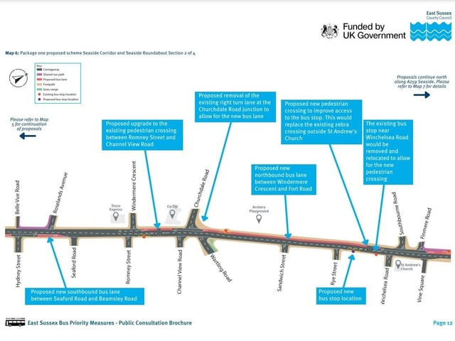 East Sussex Bus Service Improvement Plan (BSIP) - Bus Priorty Measures public consultation brochure