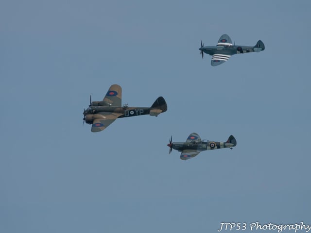 Airbourne 2024 in Eastbourne, East Sussex, on August 17. Photo by Jeff Penfold JTP53 Photography