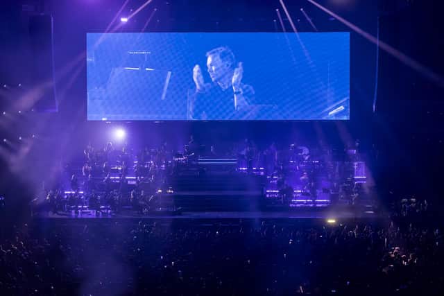 Pete Tong, Jules Buckley and the Essential Orchestra. Picture: Ash Youd Photo