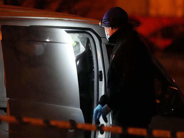 Police and SOCO (Scenes of Crime) officers have been pictured in Littlehampton after reports of a serious incident