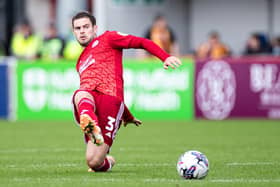 Dion Conroy missed Crawley Town's game against Peterborough through illness, but is fully fit for the Morecambe visit. Picture: Eva Gilbert