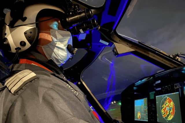 KSS pilots undergo extensive training to prepare for night flying