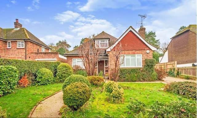 This 'Tardis-like' deceptively-large five bedroom property is currently on the market in Sussex