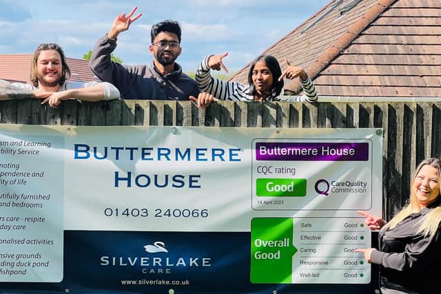 Staff at Buttermere House care home in Broadbridge Heath are celebrating after the home was rated 'Good' by the Care Quality Commission