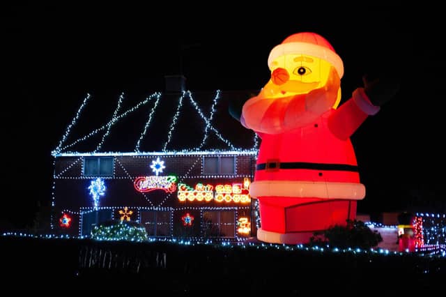 Westfield Christmas lights 2024. Photo by Frank Copper. The event this year has been scaled back significantly.