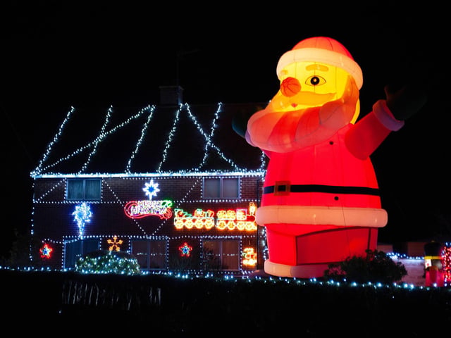 Westfield Christmas lights 2024. Photo by Frank Copper. The event this year has been scaled back significantly.