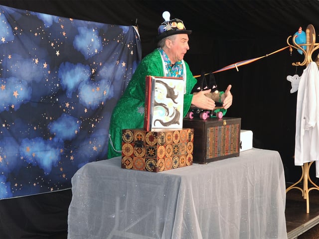 Hastings Storytelling Festival 2024 parade on October 27.