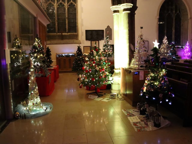 St Clements Church Christmas Tree Festival