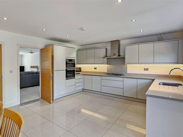 This stunning four-bedroom executive home has come on the market in Littlehampton with Graham Butt priced at £685,000. The detached house was built in St Winefrides Road in 2017 and this is the first time it is being offered to the market since new.