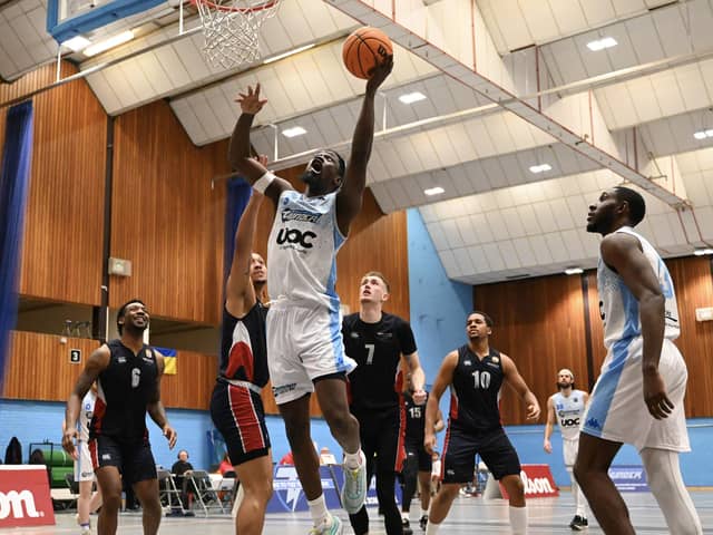 Worthing Thunder in action against Newcastle University, in the home match earlier in the campaign | Picture: Gary Robinson