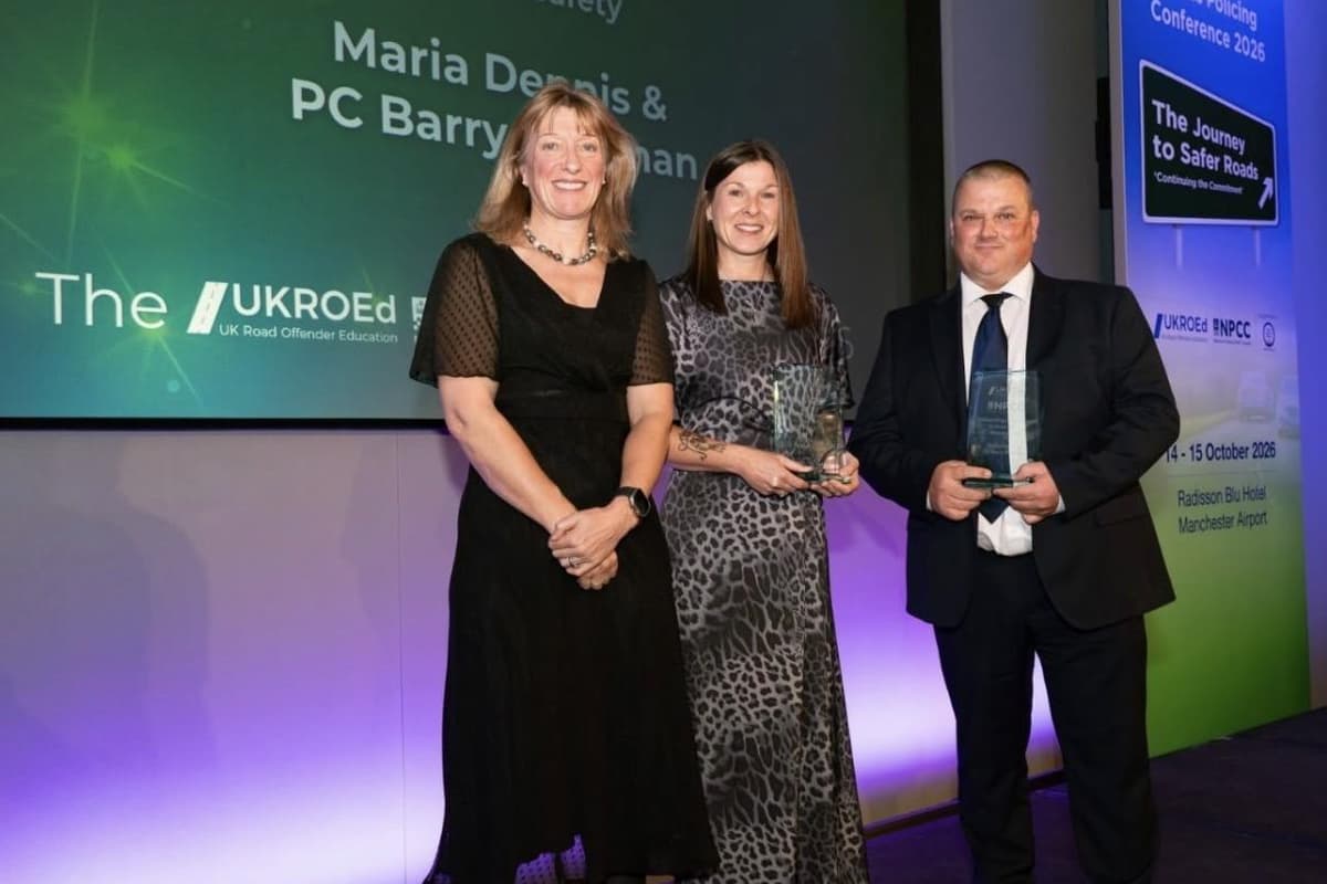 Hastings mum wins national award after campaigning for tougher road safety ...