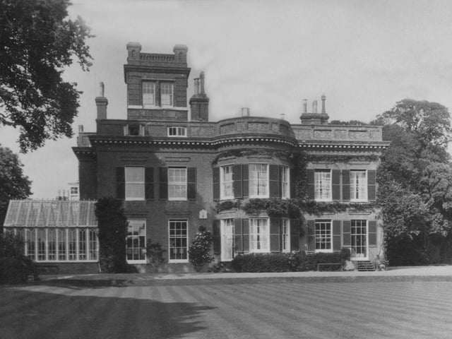 Goring Hall, built between 1838 and 1840 for David Lyon