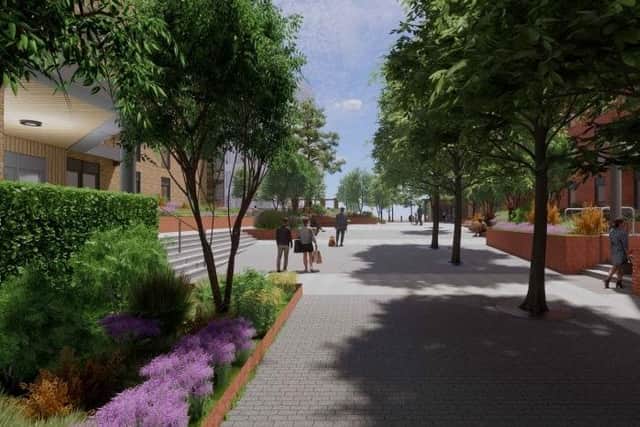CGI of the proposed Shoreham development