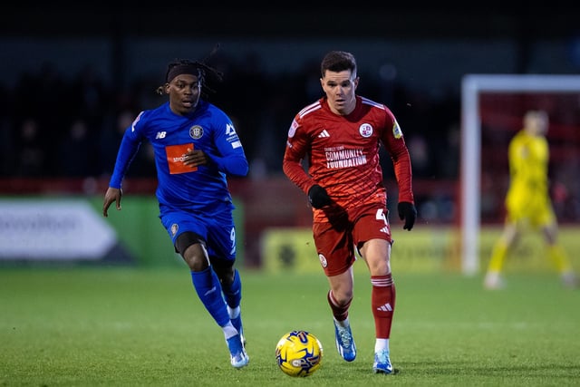 Images from Crawley Town's 2-1 win over Harrogate in League Two