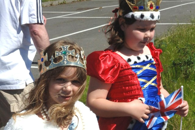 Crowning glory in Steyning's first children's parade