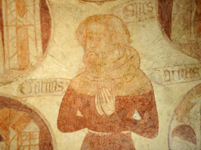 St George's Church in Trotton have placed permission for the restoration of 14th century paintings at the church. Pic S Robards SR2303071