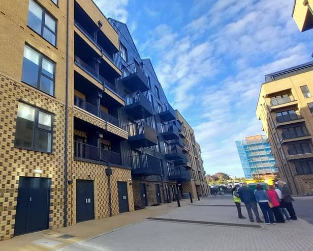 New social housing at Silverleaf Court in Shoreham. Photo: Adur District Council