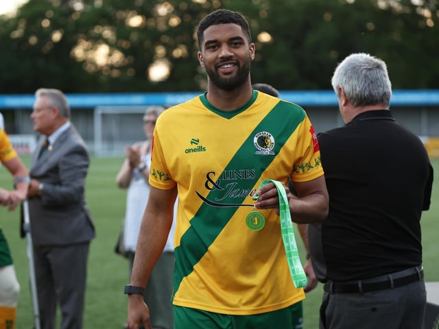 Natalie Mayhew's pictures of Horsham FC's Isthmian League title celebrations