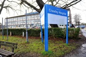 Crawley Hospital. Picture by Steve Robards
