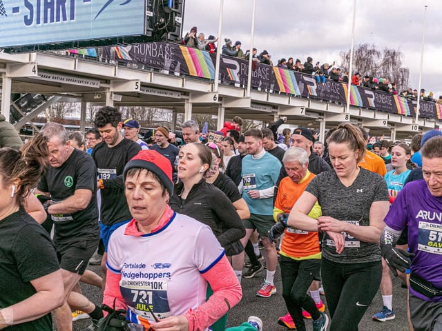 The 2025 Chichester 10k at Goodwood