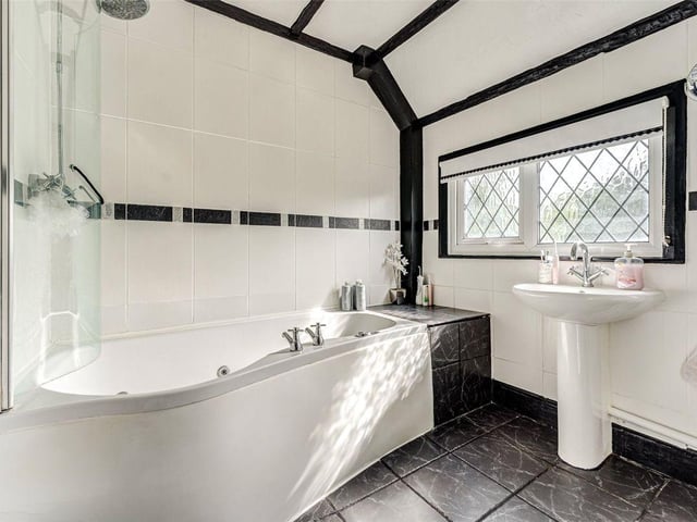 This four-bedroom detached house is a beautifully-presented character residence dating back to the late 19th century. It has come on the market with Michael Jones & Company priced at £675,000.