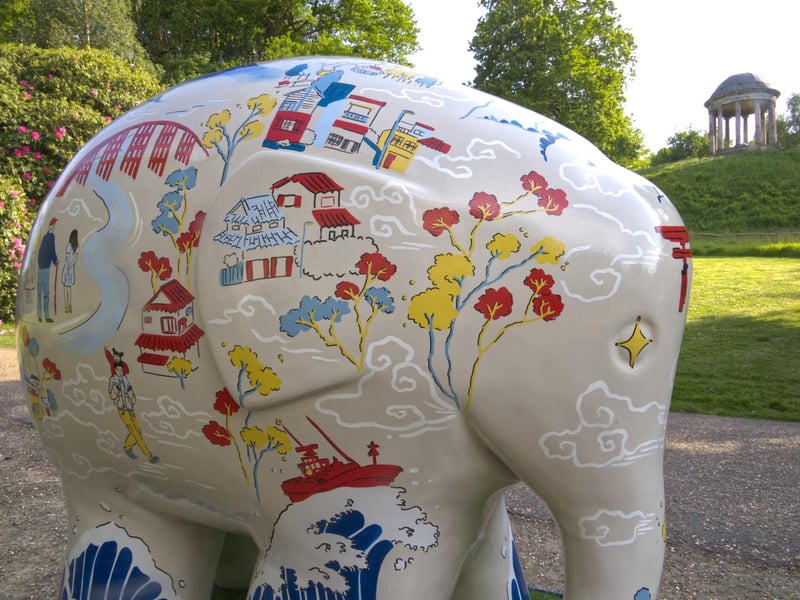 Elmer's Art Parade at Petworth runs until September 3