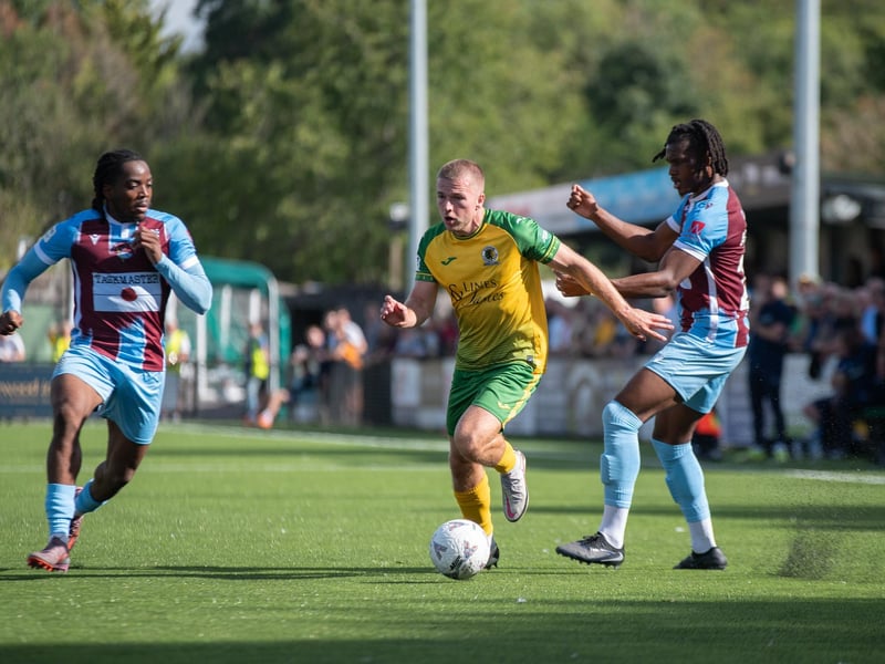 A threadbare Horsham FC side were beaten 4-1 at home by Chesham United in the National League South